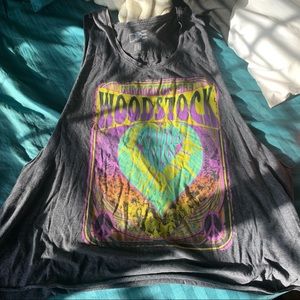 WOODSTOCK SUMMER OF 1969 VINTAGE MUSCLE TEE SHIRT